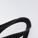 PRADA Mini Tote Bag Nylon Black Silver Auth bs26580-8