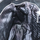 PRADA Chain Tote Bag Nylon Leather Beige Silver Auth bs26581-20