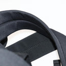 PRADA Sports Backpack Cotton Black Silver Auth bs26584-16