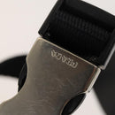 PRADA Sports Backpack Cotton Black Silver Auth bs26584-8