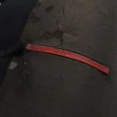 PRADA Sports Backpack Cotton Black Silver Auth bs26584-9