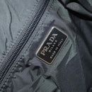 PRADA Sports Backpack Cotton Black Silver Auth bs26584-24