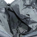 PRADA Sports Backpack Cotton Black Silver Auth bs26584-25