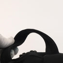 PRADA Sports Backpack Cotton Black Silver Auth bs26584-15