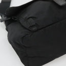 PRADA Shoulder Bag Nylon Black Silver Auth bs26590-11