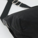 PRADA Shoulder Bag Nylon Black Silver Auth bs26590-13