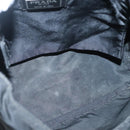 PRADA Shoulder Bag Nylon Black Silver Auth bs26590-18