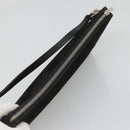 Salvatore Ferragamo Hand Bag Suede Black Silver Auth bs26594-6