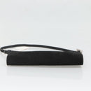Salvatore Ferragamo Hand Bag Suede Black Silver Auth bs26594-5