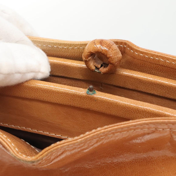 BOTTEGA VENETA Shoulder Bag Leather Brown Auth bs26599