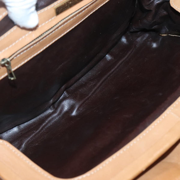 BOTTEGA VENETA Shoulder Bag Leather Brown Auth bs26599