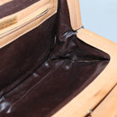 BOTTEGA VENETA Shoulder Bag Leather Brown Auth bs26599-18