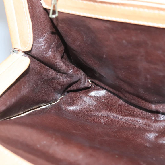 BOTTEGA VENETA Shoulder Bag Leather Brown Auth bs26599