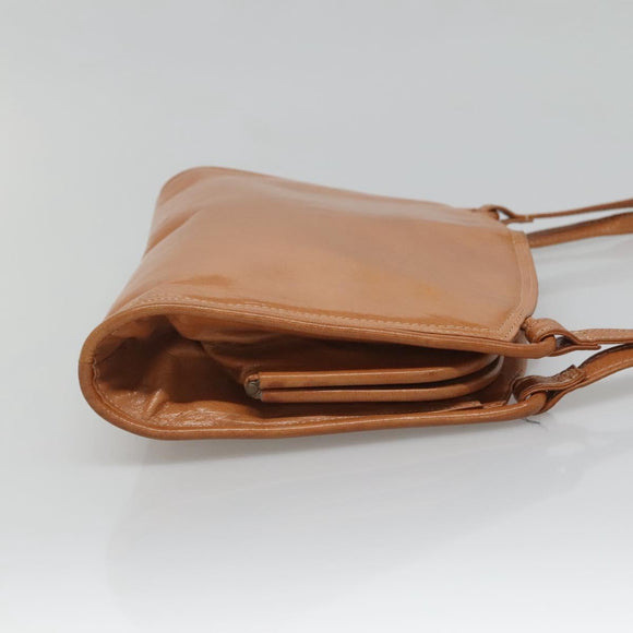 BOTTEGA VENETA Shoulder Bag Leather Brown Auth bs26599