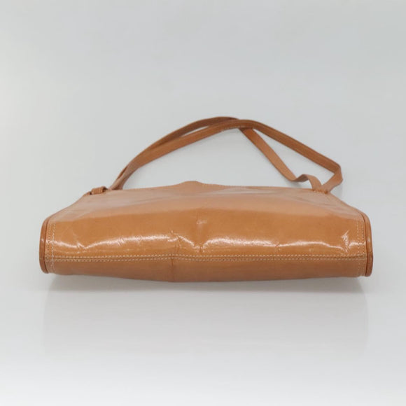 BOTTEGA VENETA Shoulder Bag Leather Brown Auth bs26599