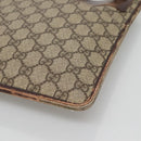 GUCCI GG Supreme Shoulder Bag PVC Beige Silver 27639 Auth bs26601-9