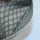 GUCCI GG Supreme Shoulder Bag PVC Beige Silver 27639 Auth bs26601-11