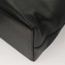 GUCCI Bamboo Hand Bag Leather 2way Black Gold 002 2058 0508 0 Auth bs26604-17