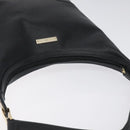 GUCCI Shoulder Bag Leather Black Gold 001 4204 Auth bs26605-6