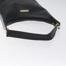 GUCCI Shoulder Bag Leather Black Gold 001 4204 Auth bs26605-7