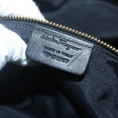 Salvatore Ferragamo Vera Tote Bag Leather Black Gold Auth bs26608-12