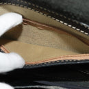 CELINE Shoulder Bag Leather Black Gold Auth bs26612-20