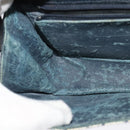 GUCCI GG Supreme Sherry Line Shoulder Bag PVC Navy Gold Auth bs26615-20