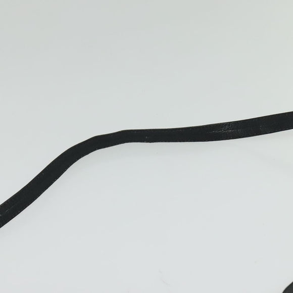 GUCCI GG Supreme Sherry Line Shoulder Bag PVC Navy Gold Auth bs26615