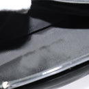 GUCCI Tote Bag Nylon Enamel Black Silver 002 1039 Auth bs26622-19