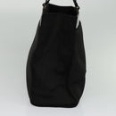 GUCCI Tote Bag Nylon Enamel Black Silver 002 1039 Auth bs26622-4