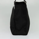 GUCCI Tote Bag Nylon Enamel Black Silver 002 1039 Auth bs26622-5