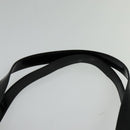 GUCCI Tote Bag Nylon Enamel Black Silver 002 1039 Auth bs26622-8