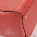 FENDI To joule Hand Bag Leather Pink Gold Auth bs26640-10