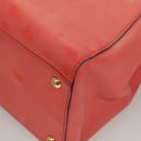 FENDI To joule Hand Bag Leather Pink Gold Auth bs26640-15