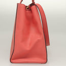 FENDI To joule Hand Bag Leather Pink Gold Auth bs26640-4