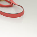 FENDI To joule Hand Bag Leather Pink Gold Auth bs26640-9