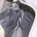 CHANEL Tote Bag PVC Canvas Greige Silver CC Auth bs26664-17