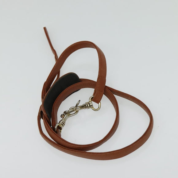 MCM Logogram Vicetos Hand Bag PVC Leather 2way Brown Gold Auth bs26669