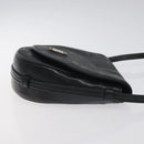 MCM Vicetos Logogram Shoulder Bag PVC Black Gold Auth bs26670-3