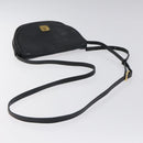 MCM Vicetos Logogram Shoulder Bag PVC Black Gold Auth bs26670-7