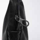 BOTTEGA VENETA INTRECCIATO Clutch Bag Leather Black Auth bs26671-8