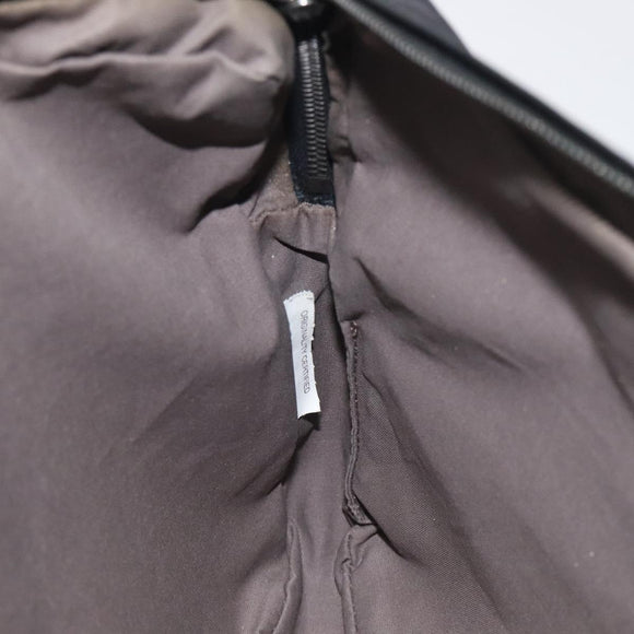 BOTTEGA VENETA INTRECCIATO Clutch Bag Leather Black Auth bs26671