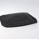 BOTTEGA VENETA INTRECCIATO Clutch Bag Leather Black Auth bs26671-5