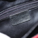 BALENCIAGA Shoulder Bag Leather Vintage Red Gold Auth bs26676-17