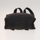 HERMES Her Line A Dos MM Backpack Canvas Gray Silver Auth bs26679-5