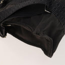 HERMES Her Line A Dos MM Backpack Canvas Gray Silver Auth bs26679-10