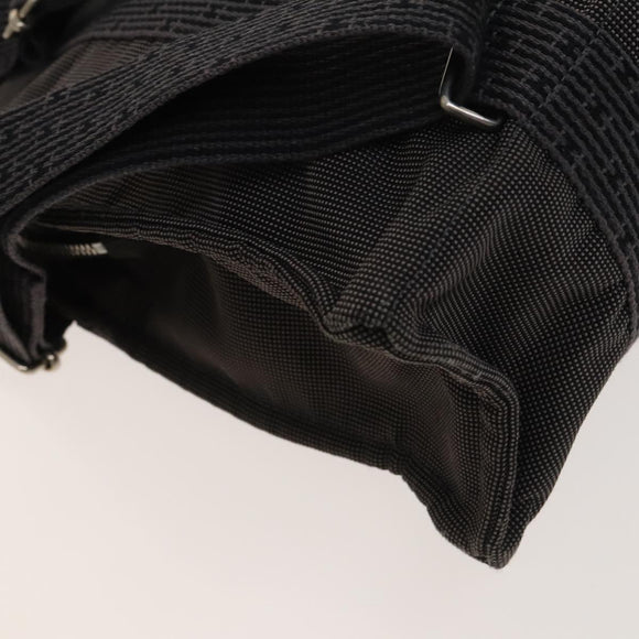 HERMES Her Line A Dos MM Backpack Canvas Gray Silver Auth bs26679