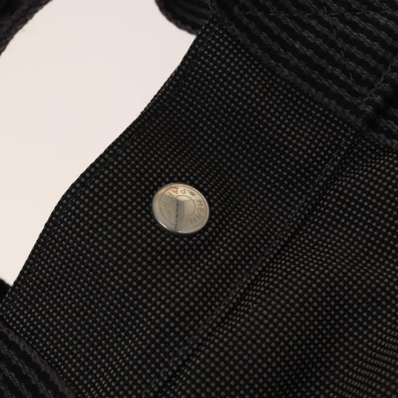 HERMES Her Line A Dos MM Backpack Canvas Gray Silver Auth bs26679