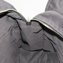 HERMES Her Line A Dos MM Backpack Canvas Gray Silver Auth bs26679-20