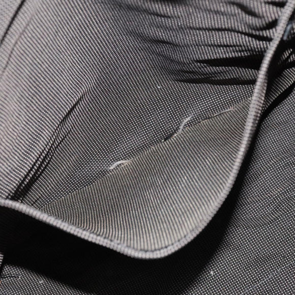 HERMES Her Line A Dos MM Backpack Canvas Gray Silver Auth bs26679